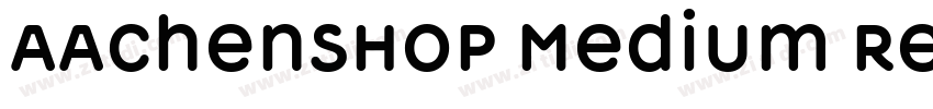 AachenSHOP Medium Re字体转换 AachenSHOP Medium Re字体转换